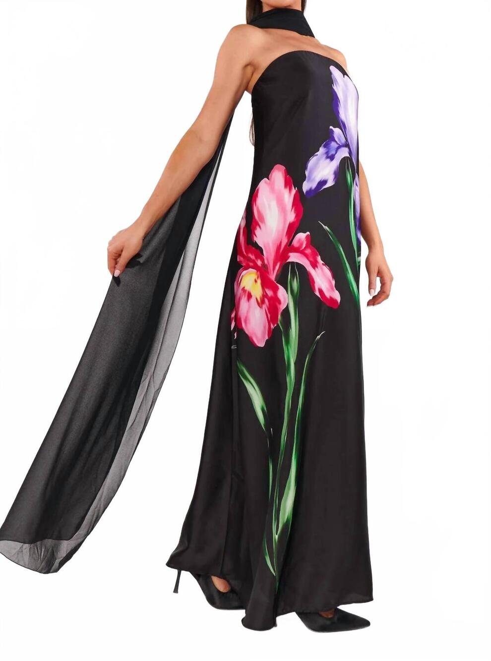 NEW SHOW ME YOUR MUMU renee maxi dress in wild iris